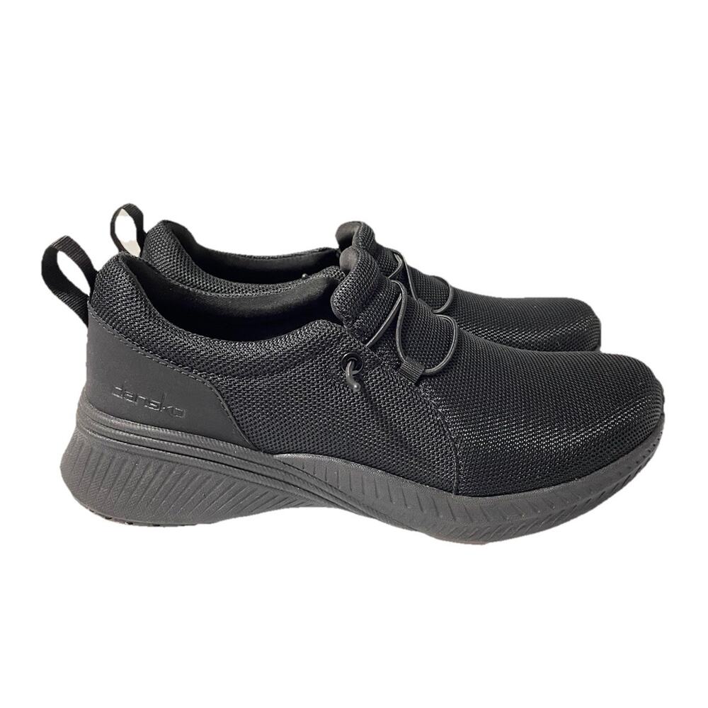 Dansko Marlee Black Mesh Slip On Sneakers Size 36 US 5.5 6 UK 3.5 Slip Resistant